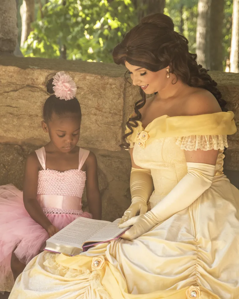 Belle with a girl
